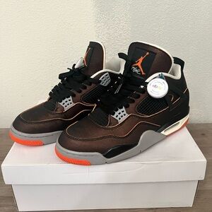 WMNs 2021 Air Jordan 4 Retro ‘Starfish’ Size 12W/10.5M